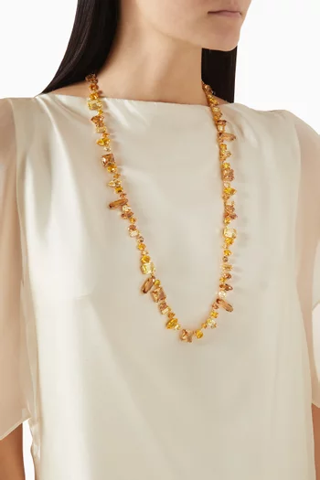 Gema Strandage Necklace in Gold-tone Metal