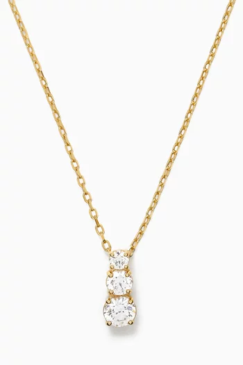 Stilla Attract Pendant Necklace in Gold-plated Metal