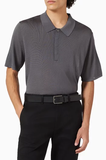 Warmth Buckle Belt in Leather