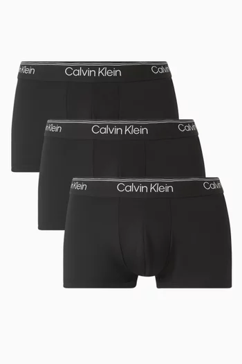 Boxer Briefs in Microfibre Stretch, Set of 3