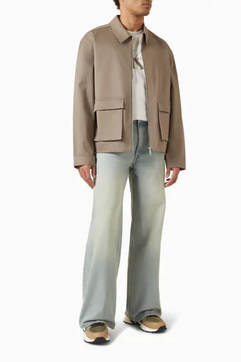 Mid-rise Wide-fit Jeans