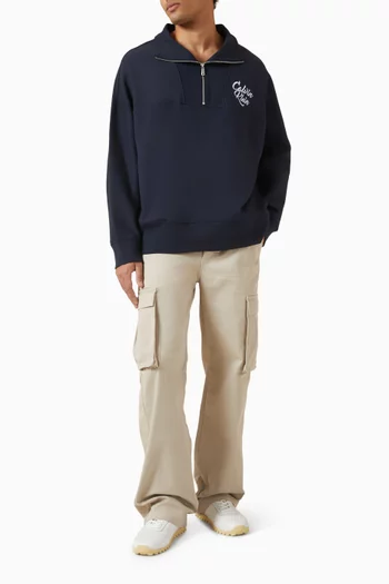 Quarter Zip Sweatshirt in Fleece