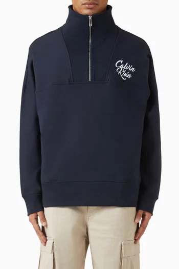 Quarter Zip Sweatshirt in Fleece