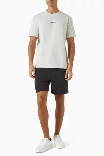 تي شيرت رياضي سريع الجفاف مزيج قطن