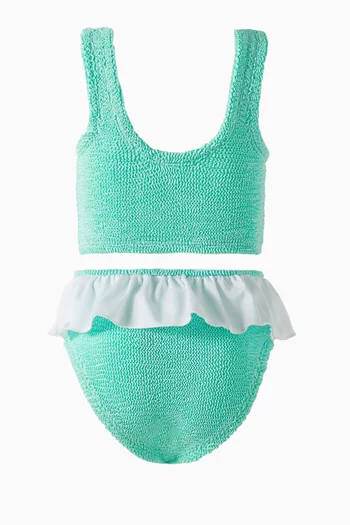 Duo Olive Bikini Set in Original Crinkle™ Fabric