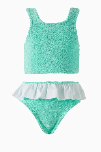 Duo Olive Bikini Set in Original Crinkle™ Fabric