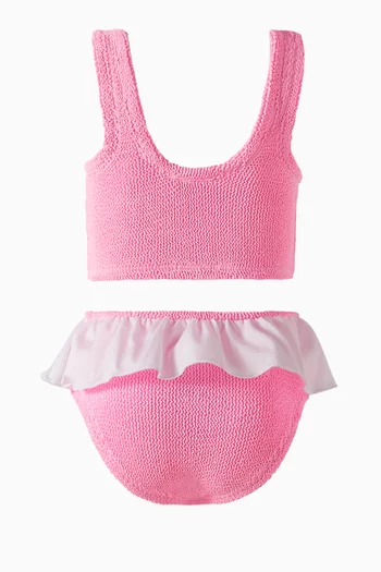 Duo Olive Bikini Set in Original Crinkle™ Fabric
