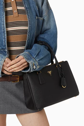 Medium Galleria Tote Bag in Leather