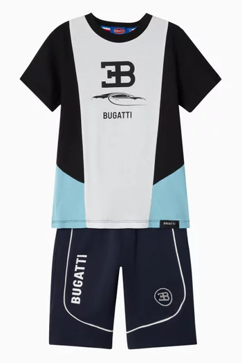 Logo Shorts in Cotton