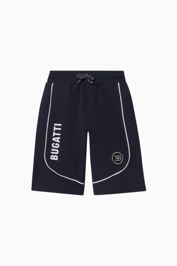 Logo Shorts in Cotton