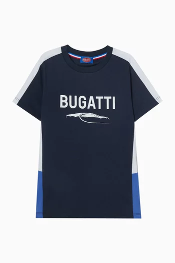 Graphic Print T-Shirt in Cotton