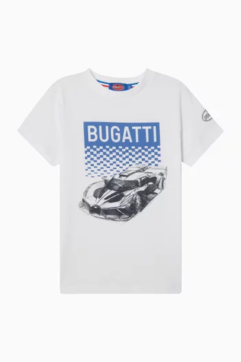 Graphic Print Logo T-shirt