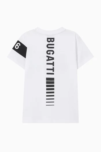 Graphic Print T-shirt in Cotton
