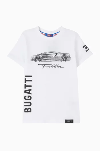 Car Graphic Print T-shirt