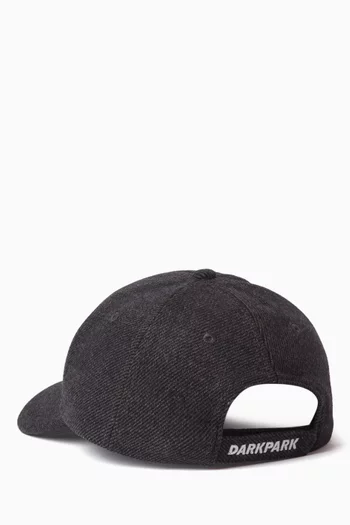 Logo Embroidered Baseball Cap in Cotton