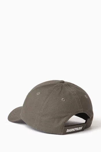 Logo Embroidered Baseball Cap in Cotton