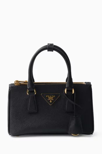 Mini Galleria Tote Bag in Saffiano Leather