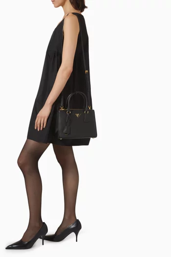 Small Galleria Tote Bag in Saffiano Leather