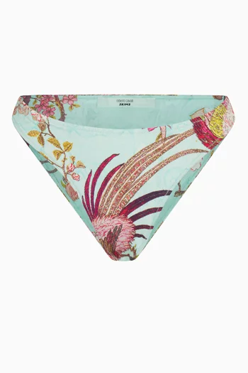 Roberto Cavalli x SKIMS Signature Swim Dipped Mid Coverage Bikini Briefs