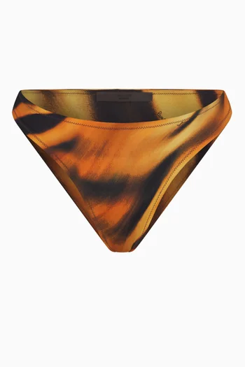 Roberto Cavalli x SKIMS Signature Swim Dipped Mid Coverage Bikini Briefs