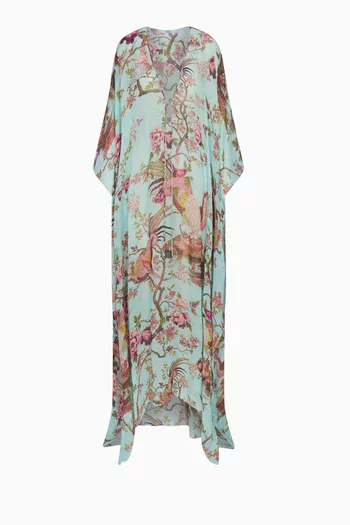 Roberto Cavalli x SKIMS Long Kaftan in Chiffon