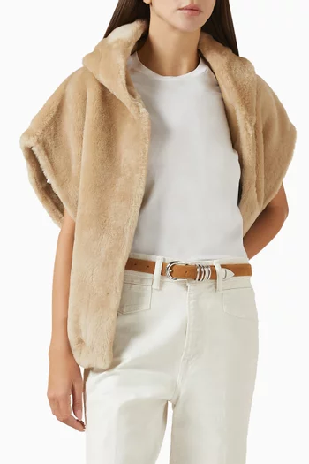 Hollyhock Belt in Suede