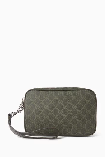 Small Pouch in GG Supreme Canvas