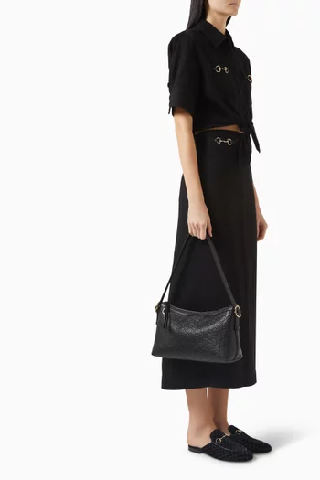 Medium GG Emblem Shoulder Bag