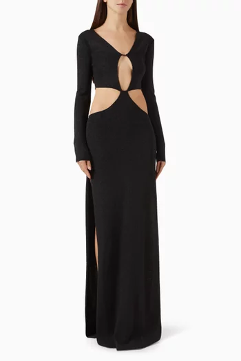 Cut-out Maxi Dress