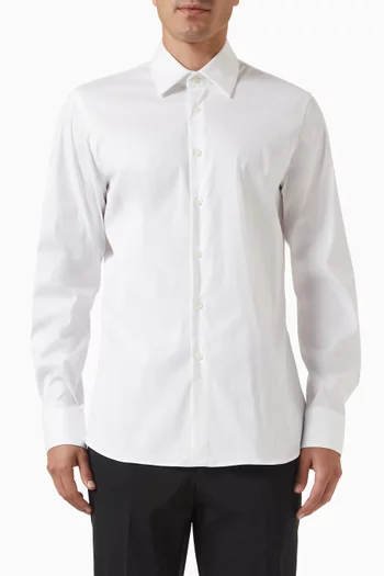 Classic Shirt in Stretch-cotton