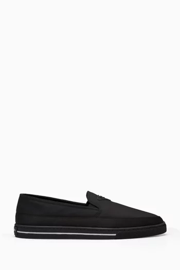 Logo Slip-on Shoes in Re-Nylon