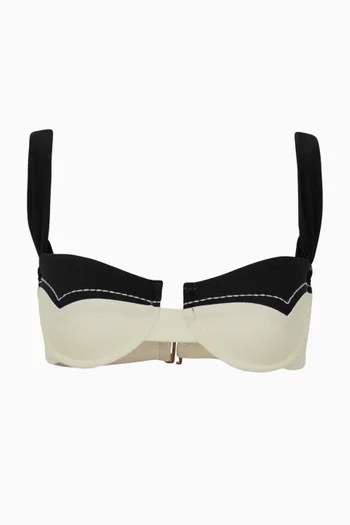 قطعة بيكيني علوية ويسترن بسلك سفلي