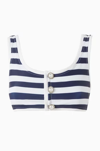 قطعة بيكيني علوية جريس بلا أكمام