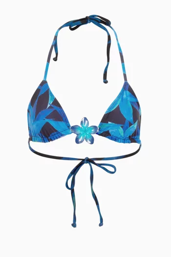 قطعة بيكيني علوية آيلاند بتصميم مثلث