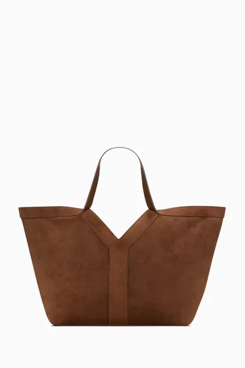 Y Tote Bag in Suede