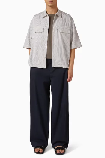 Relaxed-fit Utility Shirt in Cotton-blend