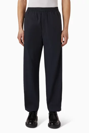 Elastic Tapered Pants in Cotton