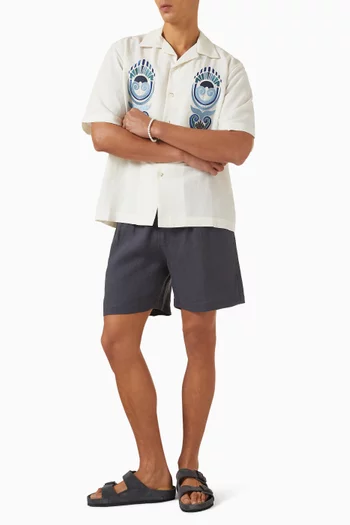 Lounge Shorts in Linen