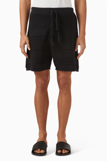 Shorts in Crochet Knit