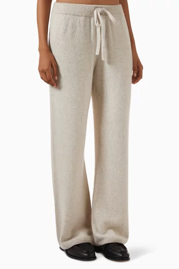 Drawstring Lounge Pants in Cashmere