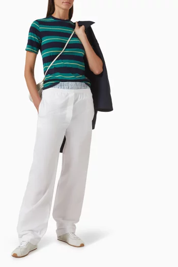 Striped T-shirt in Cotton Jersey