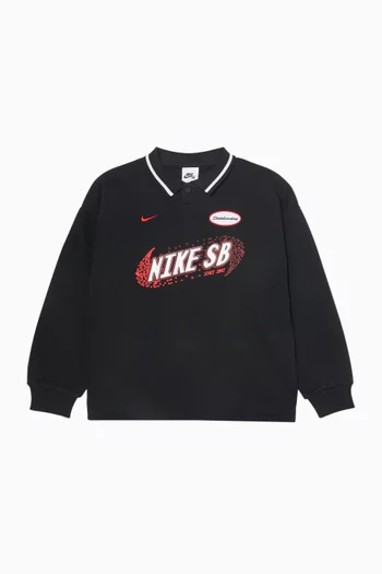 Logo Sweatshirt in Cotton Blend