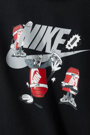 Graphic T-shirt in Cotton Jersey