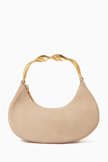 حقيبة نيكسي بيد علوية ملفوفة وتصميم مقوس شمواه