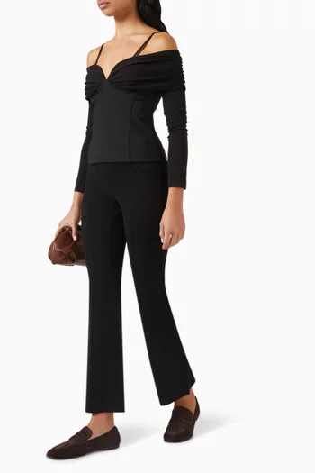 Hazel Off-shoulder Top in Jersey
