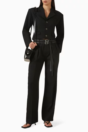 Tailored Cropped Blazer