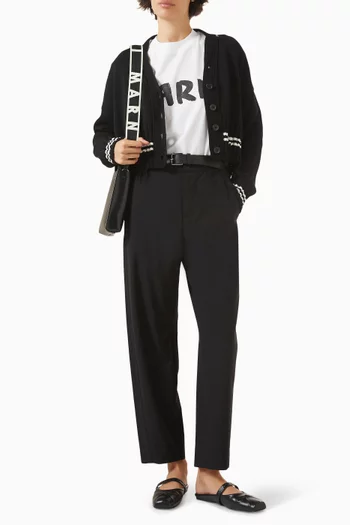 Bold Logo-print T-shirt in Cotton