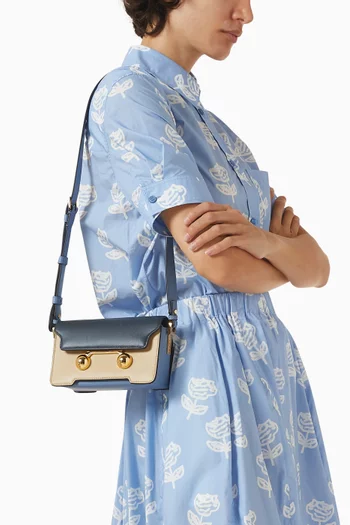 حقيبة كتف ترانكارو ميني جلد عجل