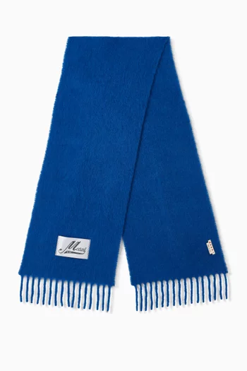 وشاح بشرّابات ناعم الملمس مزيج ألباكا