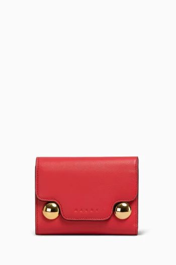 Trunkaroo Trifold Wallet in Leather